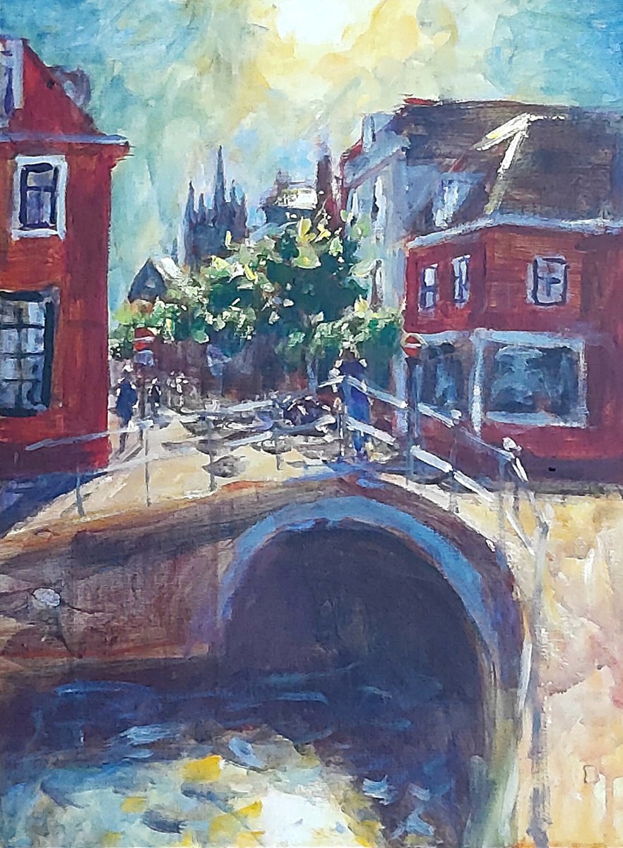  Delft View. By Dimitris Voyiazoglou, 13 X 17, Artwork For Sale On Artfinder