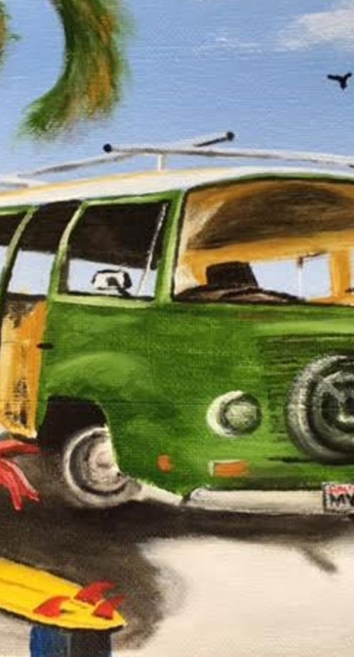 My VW Van by Lloyd Dobson