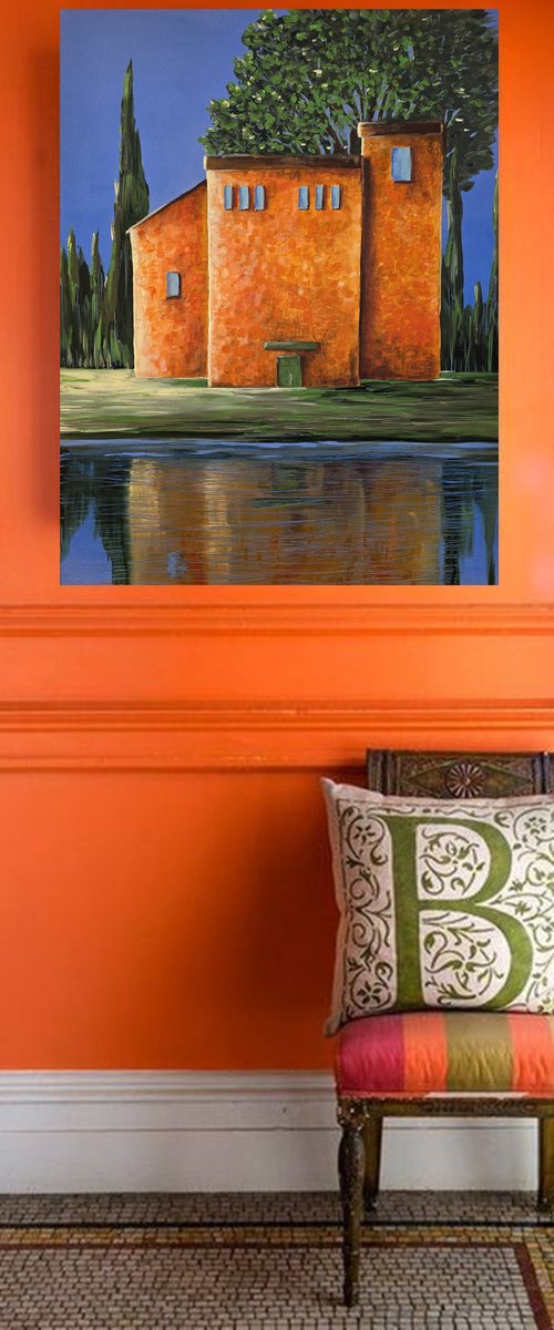 The simmetry of Provence VII by Danijela Dan