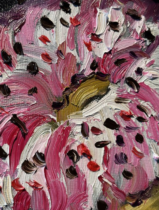 Still Life with Pink Donut