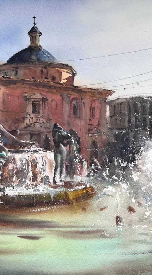 Valencia Fountain Song by Eugenia Gorbacheva