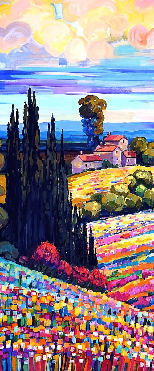 🌿Tuscany Sunset🌞 by Trayko Popov
