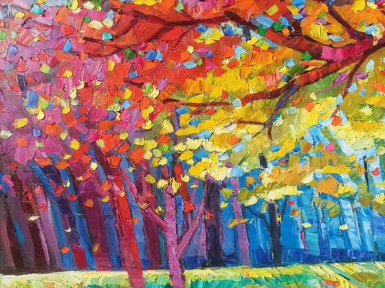 Golden season tree 6