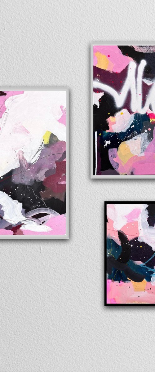 Triptych "Moments" by Tanya Lytko