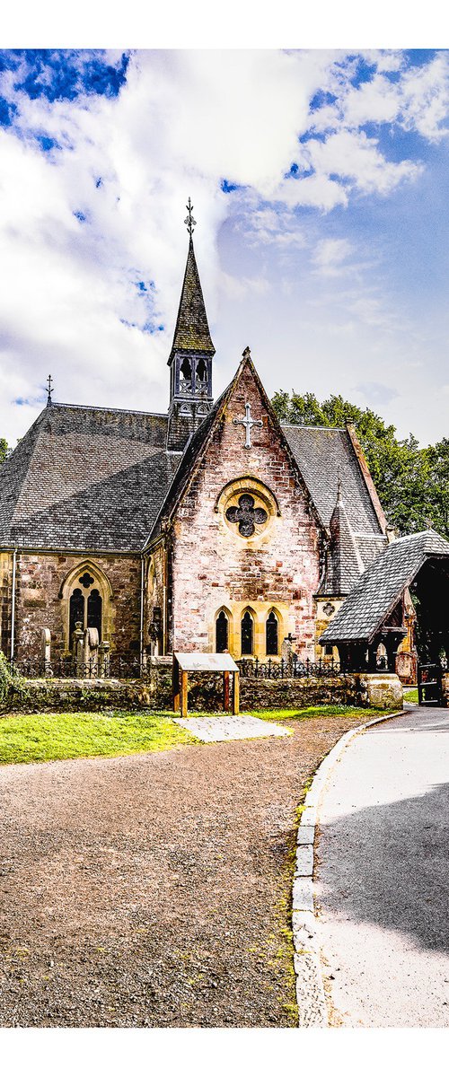 Luss Church - Loch Lomond Scotland by Michael McHugh