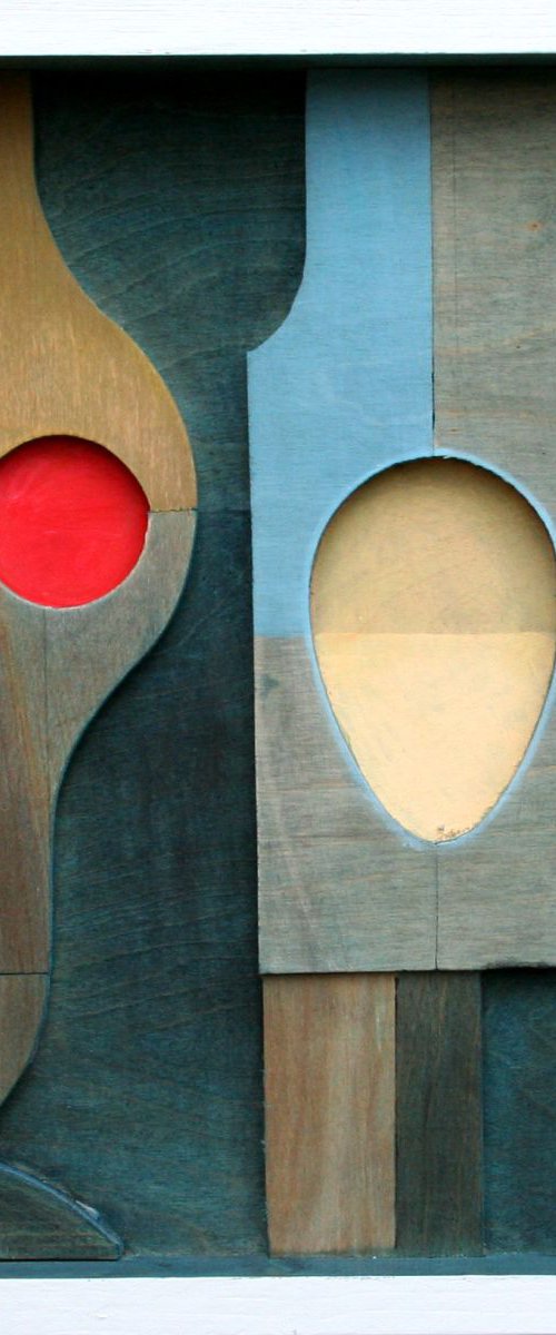 Rising Columns (Relief Construction) by Liam Hennessy