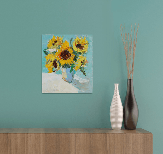" Sunflowers "