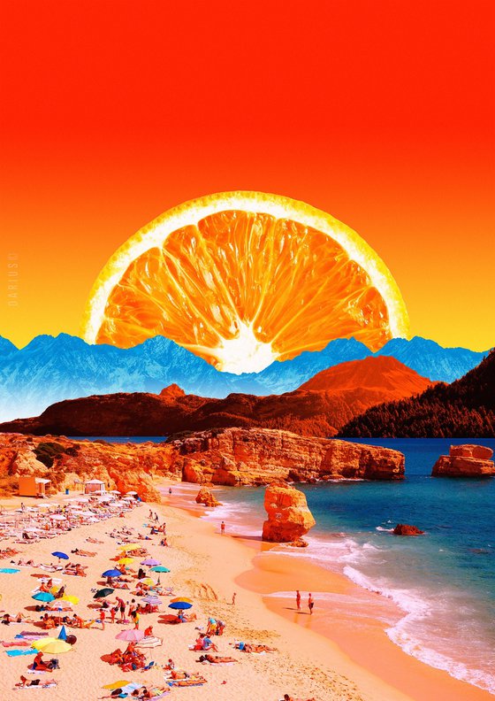 Orange Crush - Forex Print