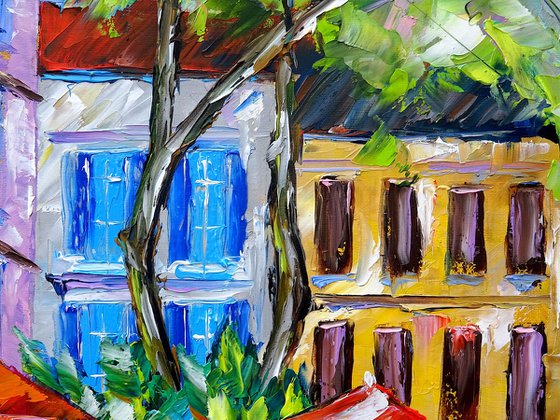 In a Parisian Street Café