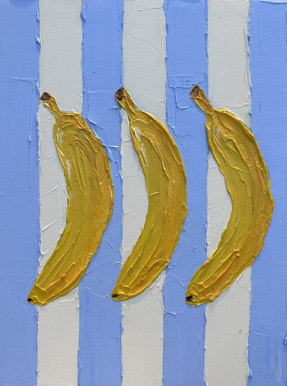 Three bananas