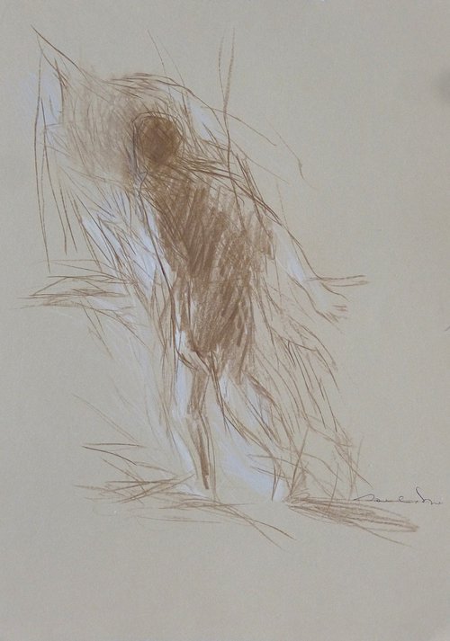 The Single Figure 23-6, 21x29 cm by Frederic Belaubre