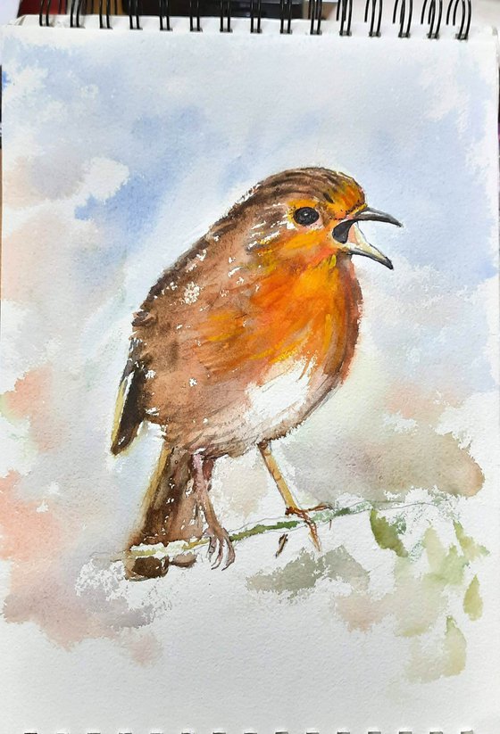 The Singing Robin
