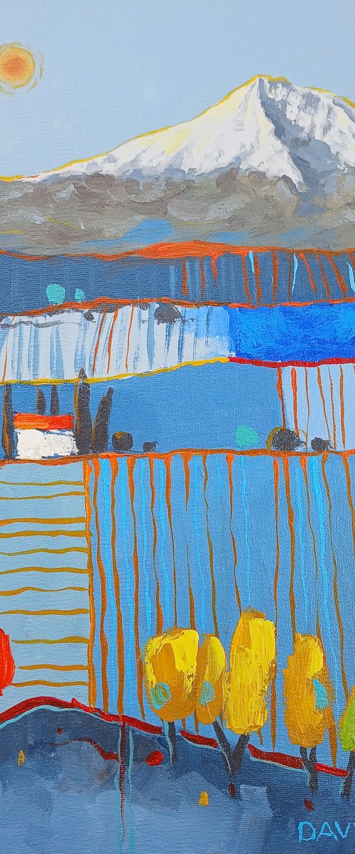 Colorful Ararat by Davit Arstamyan