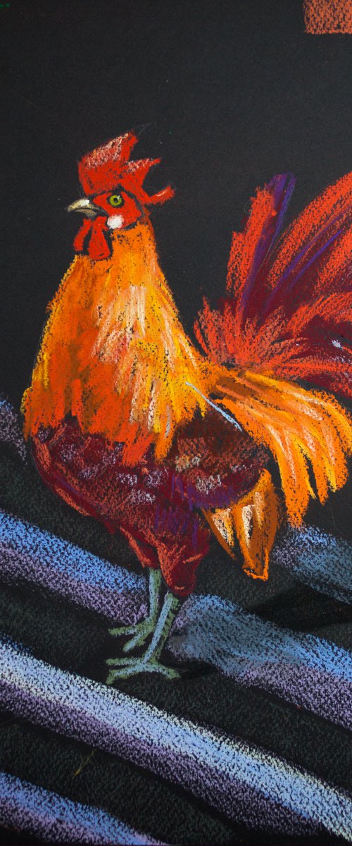 "The rooster" by Fefa Koroleva