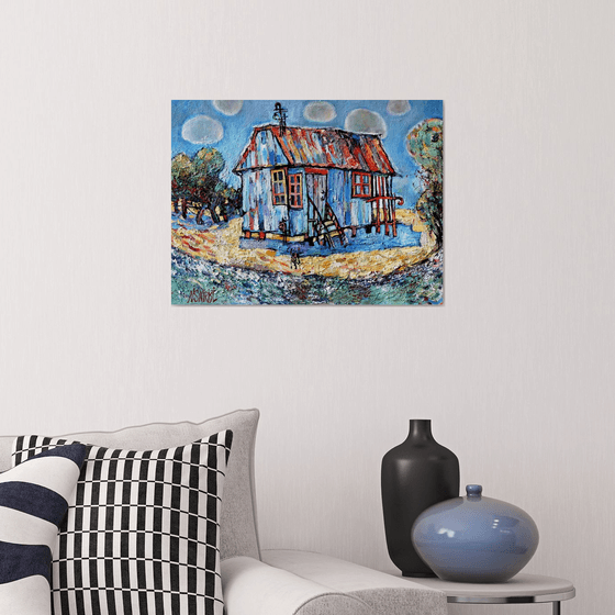 House by the sea.