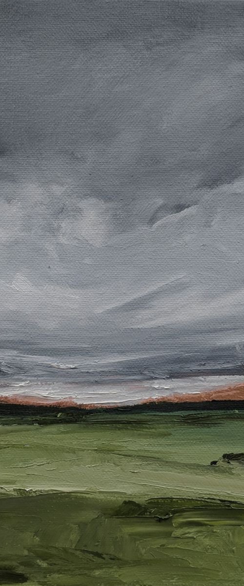 Dark skies over the horizon by Jo Earl