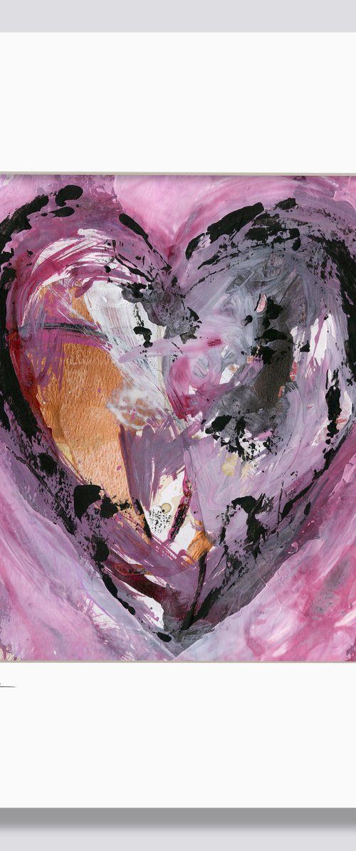 Spirit Of The Heart 4 - Mixed Media Painting by Kathy Morton Stanion by Kathy Morton Stanion