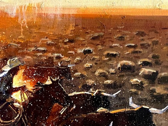 Driving Through the Blaze