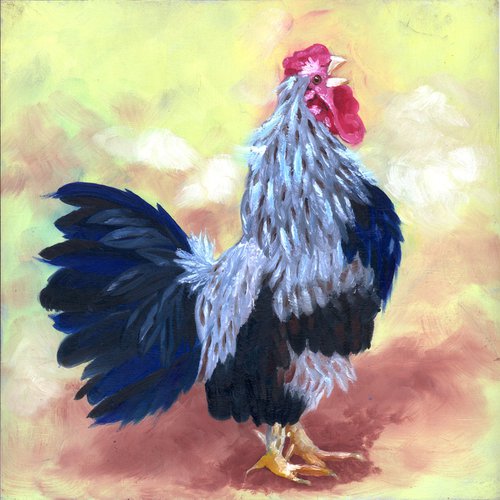 Rooster by Rebeca Fuchs