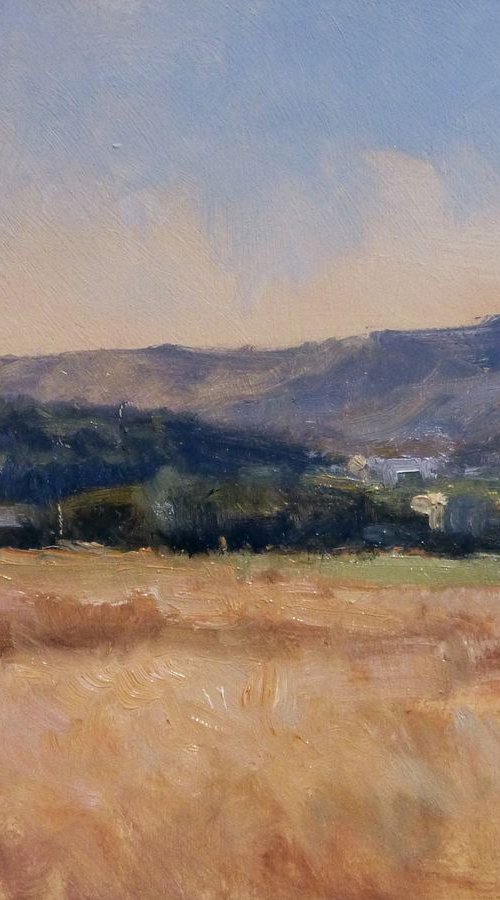 Winter Landscape near Sisteron by Pascal Giroud