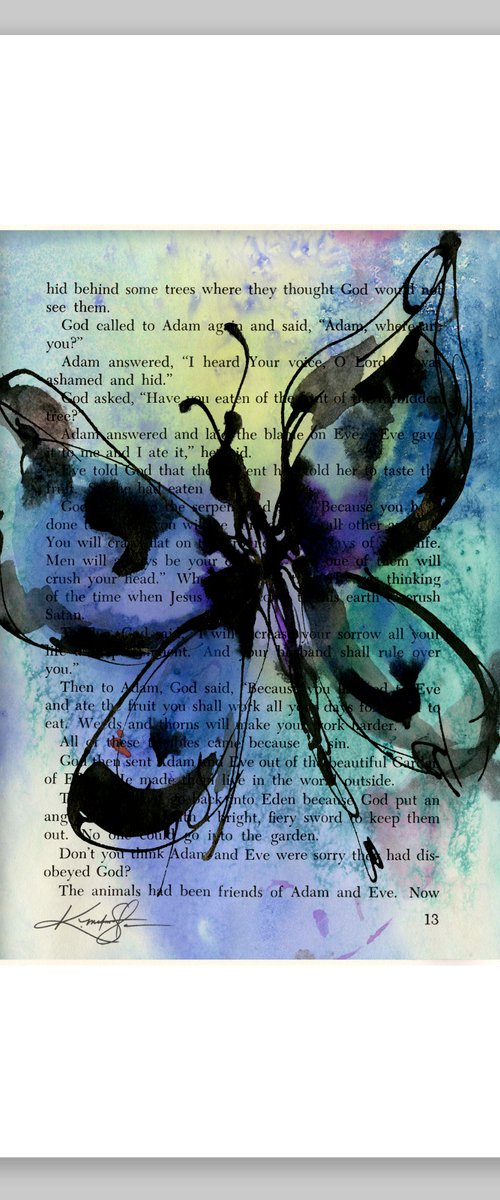 Butterfly Joy 2020-2 - Painting  by Kathy Morton Stanion by Kathy Morton Stanion