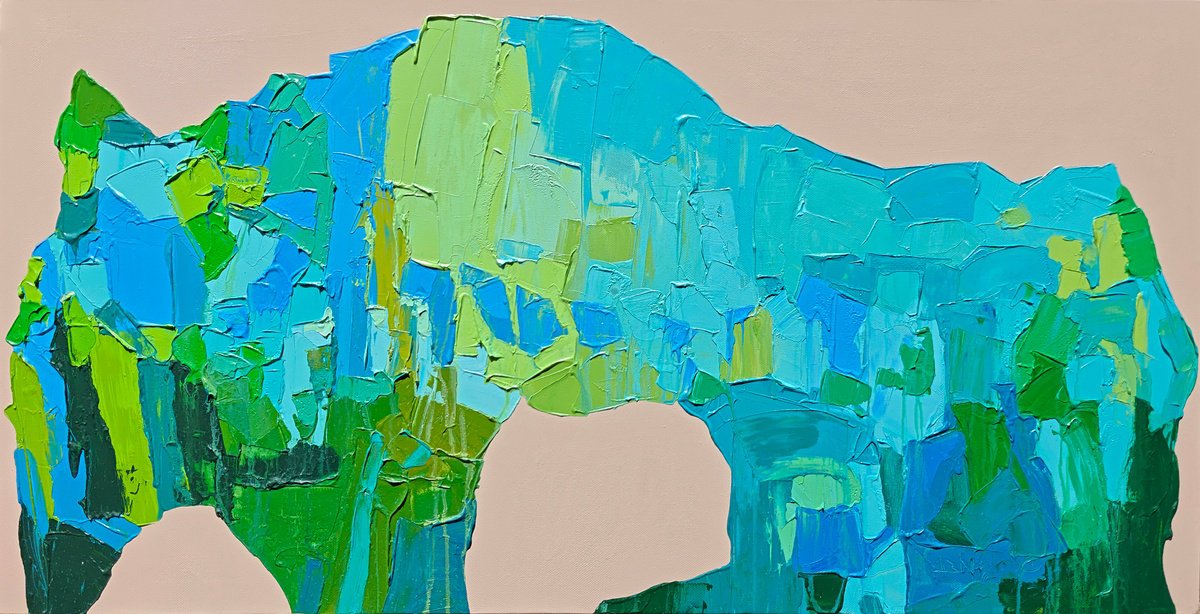  Coastal Memory By Abhishek Kumar, 54 X 30, Artwork For Sale On Artfinder