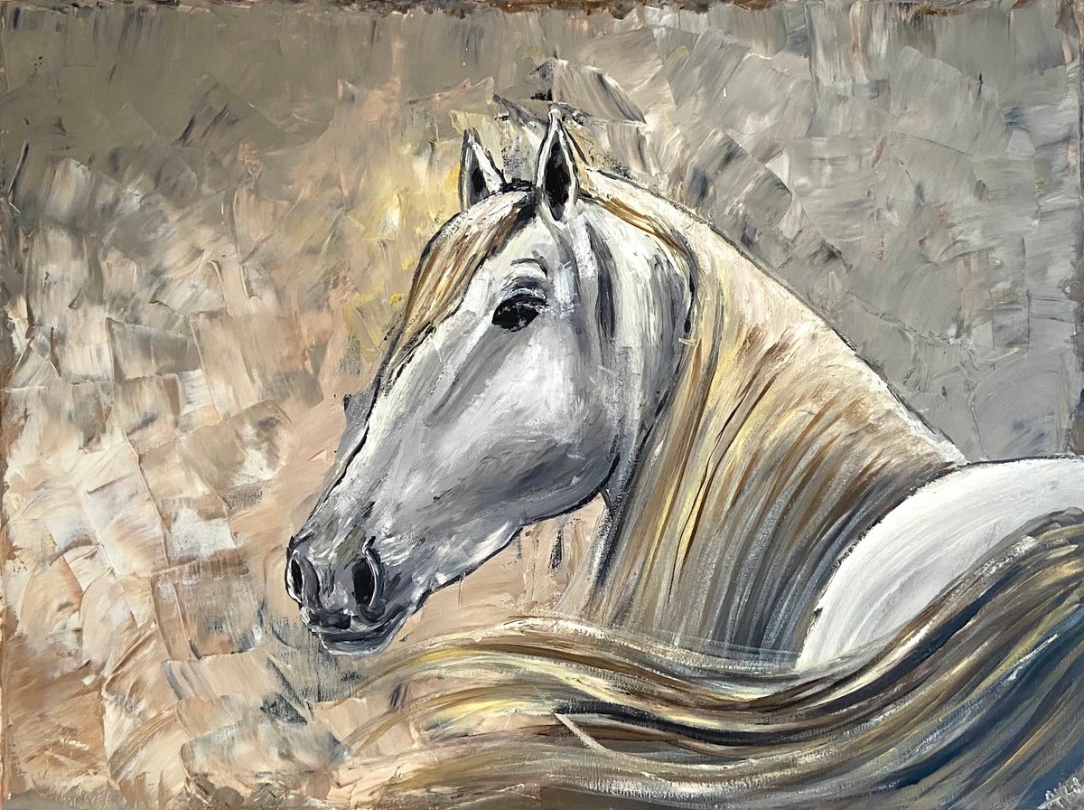 Elegant Horse by Aisha Haider