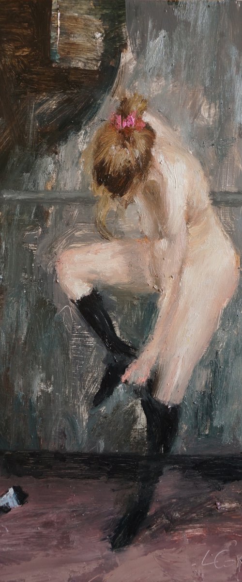A kind of dancer by Manuel Leonardi