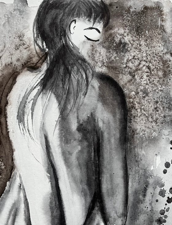 Woman Nude Original Painting