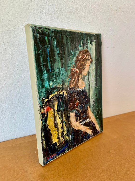 The girl by the window