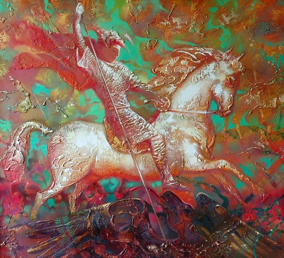 Warrior on Horseback