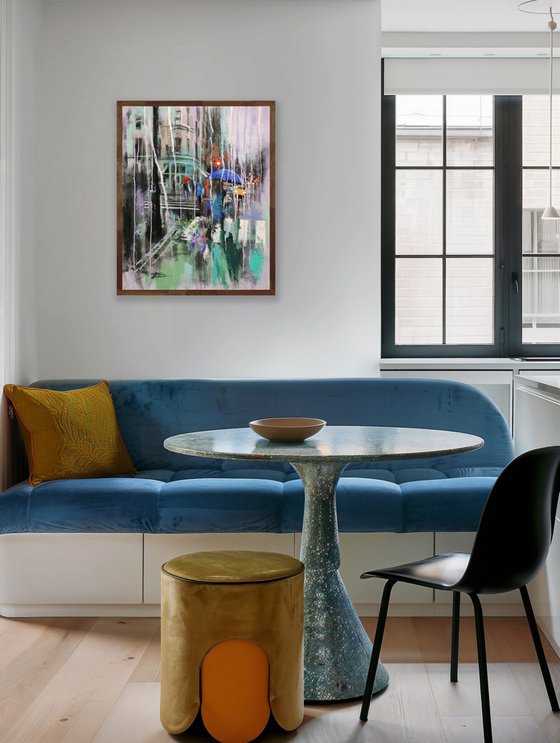 A Rainy Day in West Village