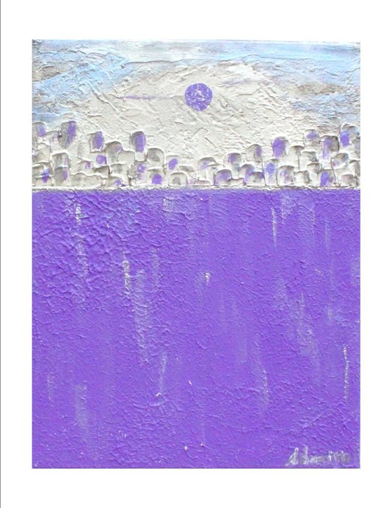 Purple Moon No.8