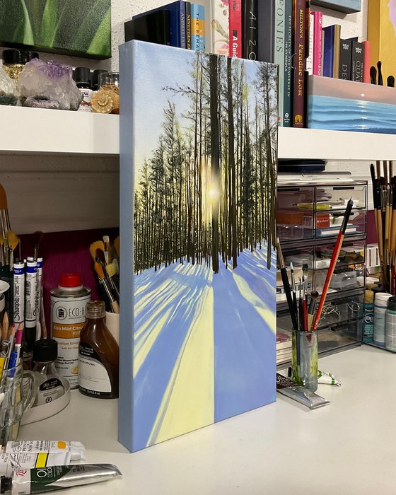 Tranquil Sunrise. Landscape