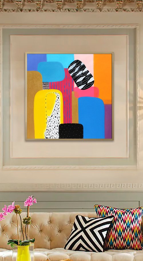 Geometry on the Runway I by Martina Boycheva