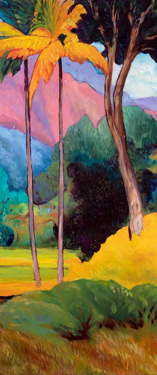 Quiet Landscape with Palms by Suren Ter-Avakian
