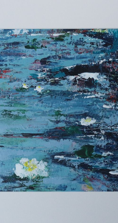 Water Lilies by Galina Zimmatore