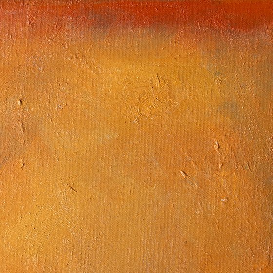 Mountain Field; Orange