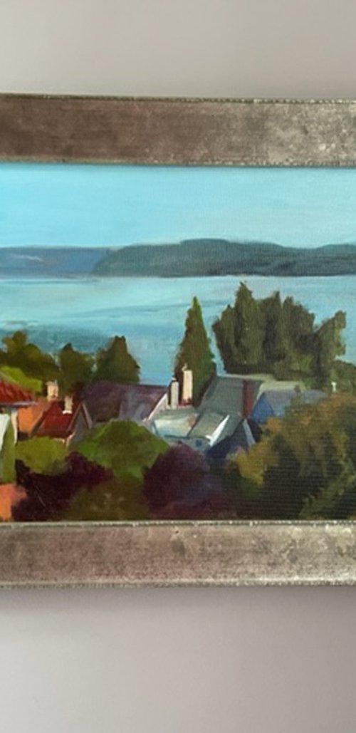 Tacoma, Washington Rooftops by Katherine Jennings