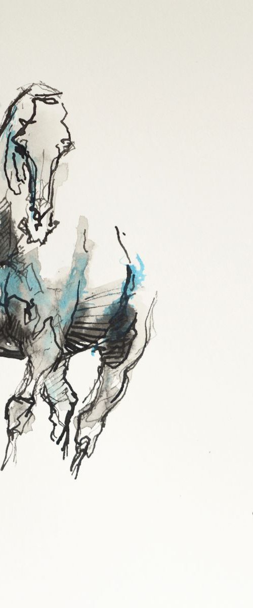 Equine Nude 167 by Benedicte Gele