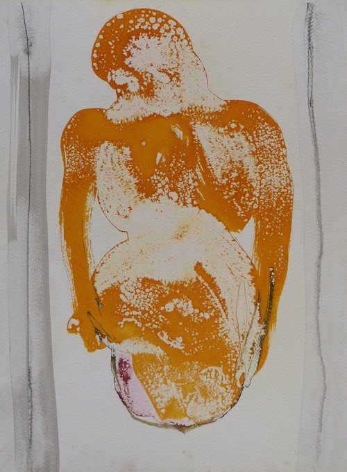 Childbearing 2, 29x41 cm by Frederic Belaubre