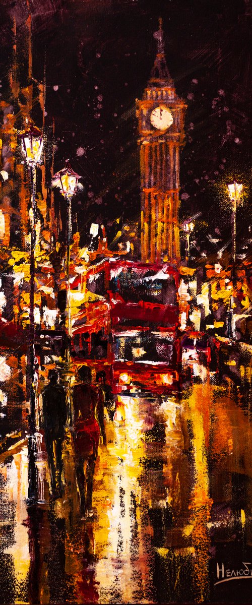 Life of night London by Aleksandr Neliubin