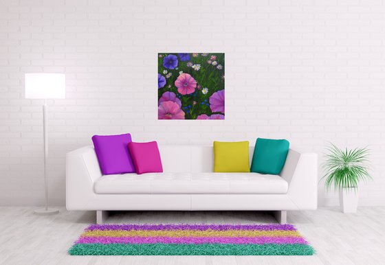 Pink Petunias