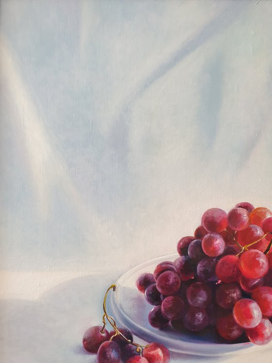 "The start of a wonderful day."  still life summer liGHt original painting  GIFT (2021)