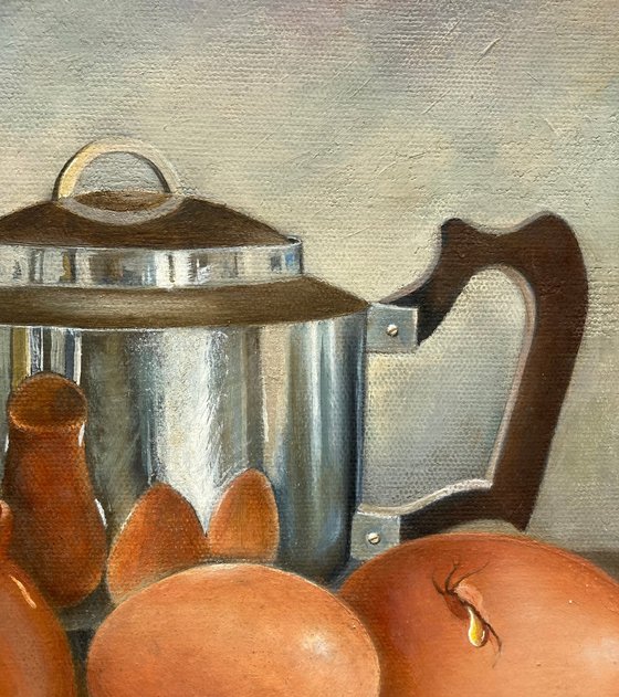 Teapot & Eggs