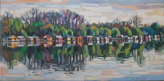 Spring on the Sava River