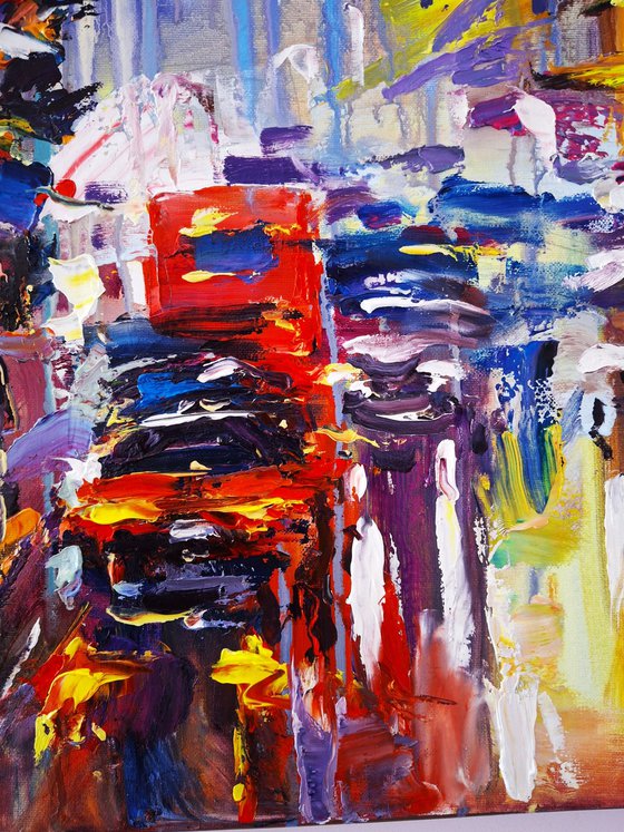 Modern rhythm of the old city