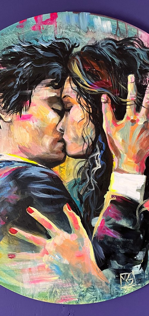 The Kiss by Maria Kireev