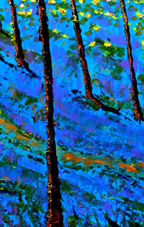 Bluebell wood I by Paul J Best