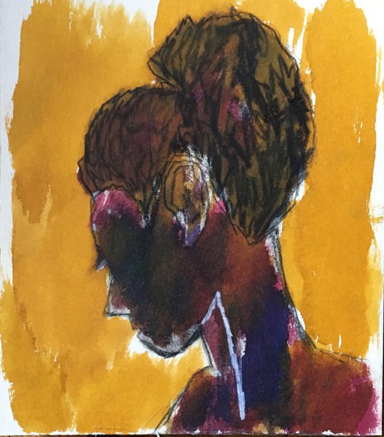 Woman profile study I